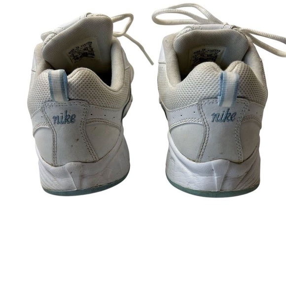 Nike Women's View II Walking Sneakers White/Ice Rolling Rail Blue Size 9 - Picture 10 of 16